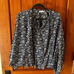 Doen Jane Blouse Blue